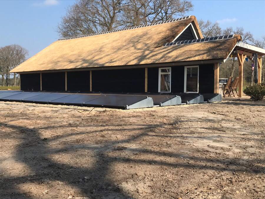 Nieuw rieten dak – Rietdekkersbedrijf E. Eiland