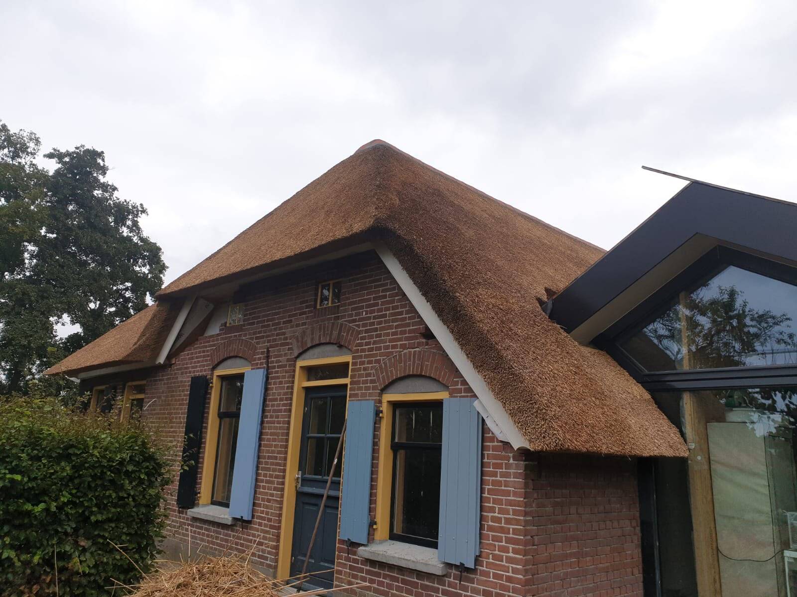 Onderhoud aan uw rieten dak door Rietdekkersbedrijf E. Eiland